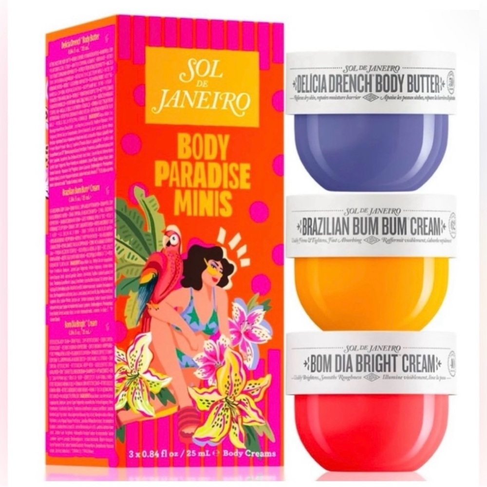 NEW Sol de Janeiro Body Paradise Minis Retired Sold Out